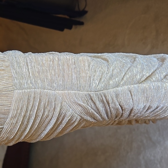 BCBG XS Festive Dresss Metallic Gold Shimmery - Picture 10 of 15